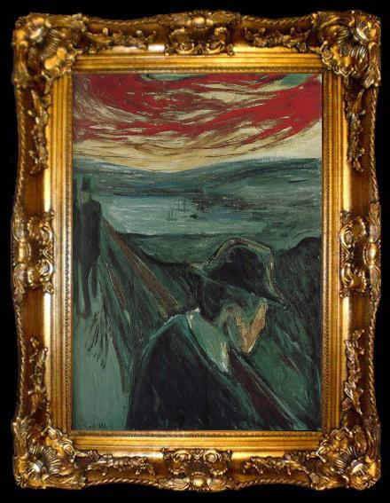 framed  Edvard Munch Despair, ta009-2